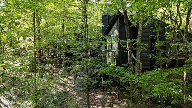 view of side of property