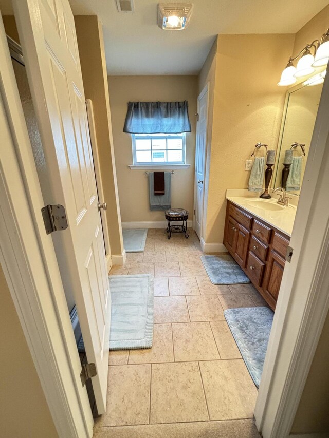 1501 Applebrook Dr, Rossville, GA 30741 - bathroom featuring vanity and baseboards