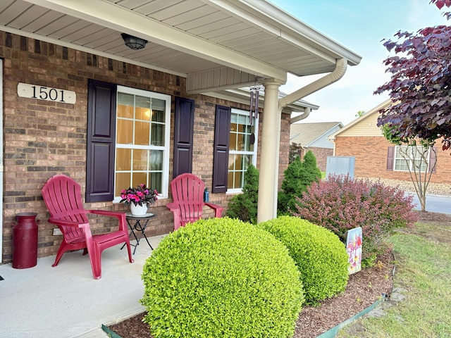 1501 Applebrook Dr, Rossville, GA 30741 - view of porch