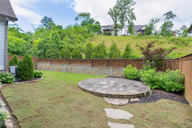 1328 Carrington Way, Chattanooga, TN 37405 - view of yard with central air condition unit and a patio area