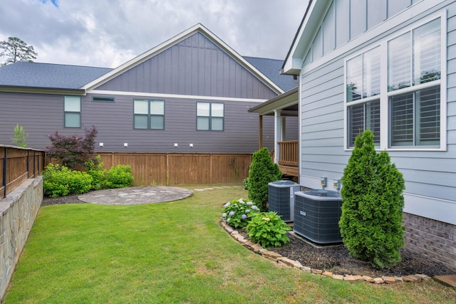 1328 Carrington Way, Chattanooga, TN 37405 - view of yard with cooling unit and a patio area