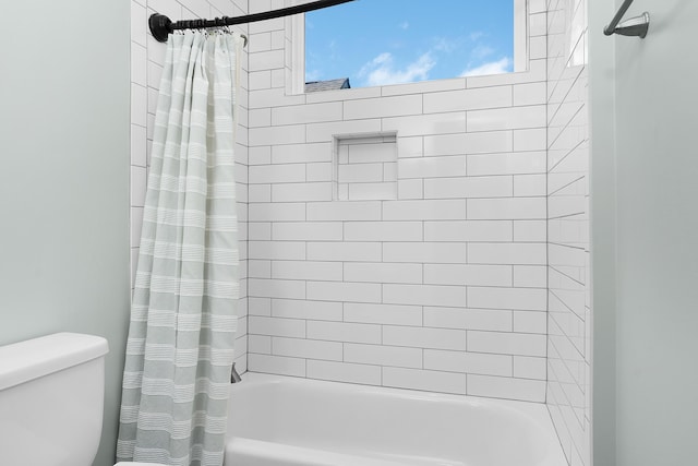 1328 Carrington Way, Chattanooga, TN 37405 - full bath with shower / bath combination with curtain and toilet