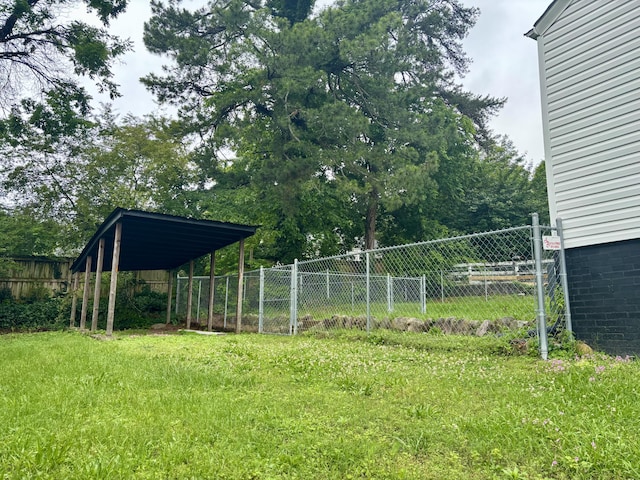 3804 Northview Ave, Chattanooga, TN 37412 - view of yard with a carport