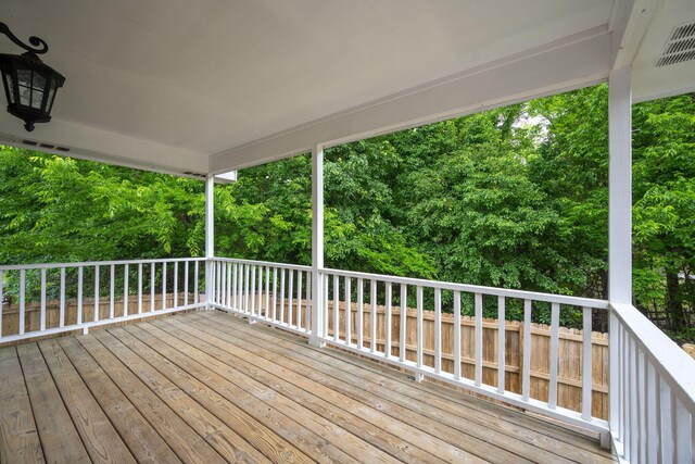 14 Castleview Ct, Ringgold, GA 30736 - deck with view of scattered trees