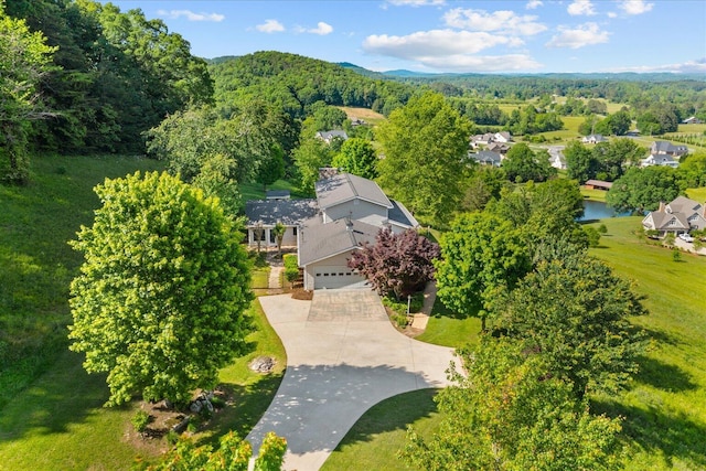 1578 Old Ringgold Rd, Rocky Face, GA 30740 - view from above of property with a heavily wooded area