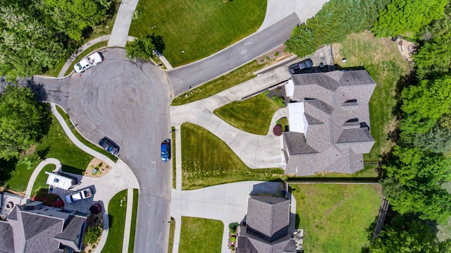 drone / aerial view