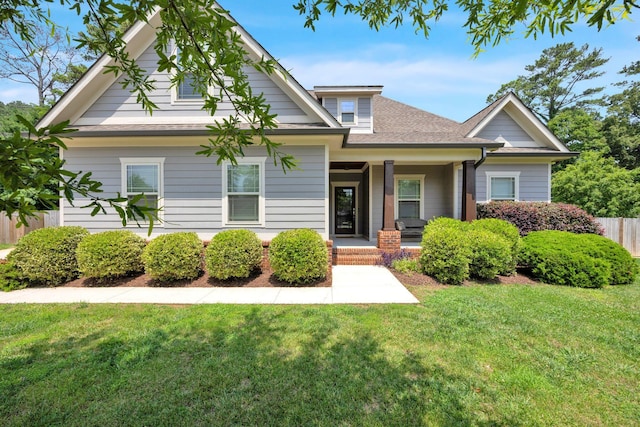 7310 Huntley Ln, Chattanooga, TN 37421 - view of front of house featuring covered porch and roof with shingles
