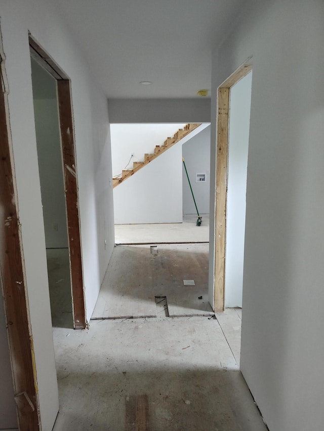 410 Cherry St, Dunlap, TN 37327 - corridor with stairway