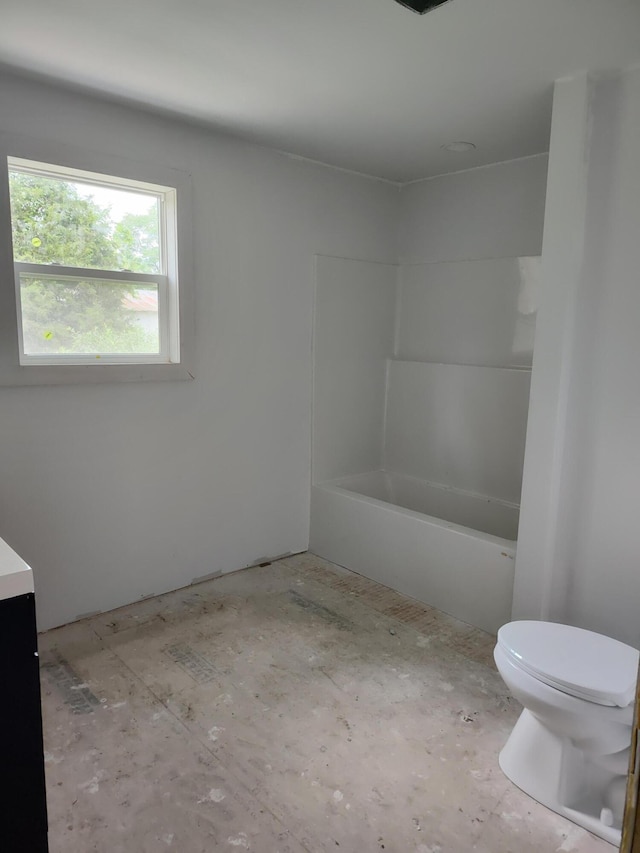 410 Cherry St, Dunlap, TN 37327 - bathroom featuring toilet, a bath, vanity, and a shower