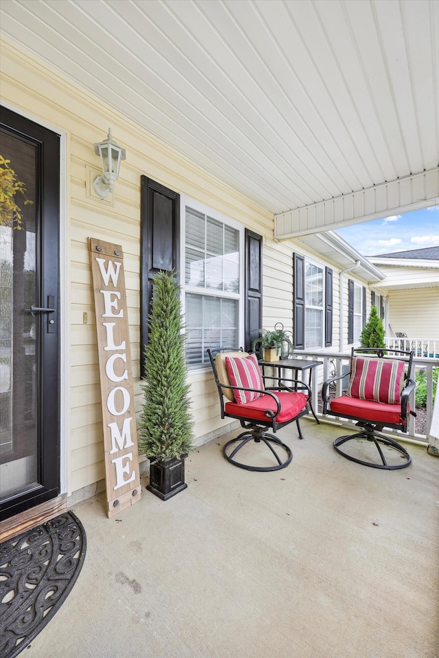 548 Flagstone Dr, Rossville, GA 30741 - view of patio / terrace with a porch