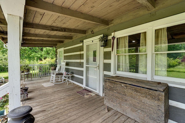 241 Bryant Ln, Tracy City, TN 37387 - view of deck
