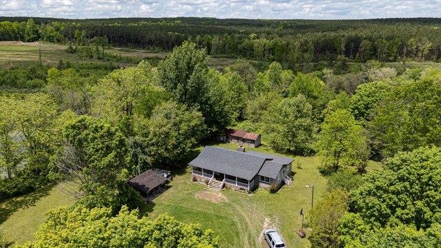 241 Bryant Ln, Tracy City, TN 37387 - view from above of property featuring a heavily wooded area