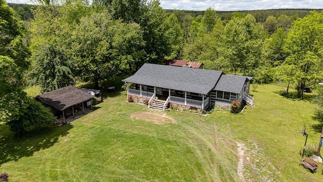 241 Bryant Ln, Tracy City, TN 37387 - view of subject property with a forest