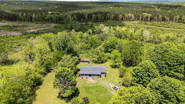241 Bryant Ln, Tracy City, TN 37387 - aerial view of property and surrounding area with a forest
