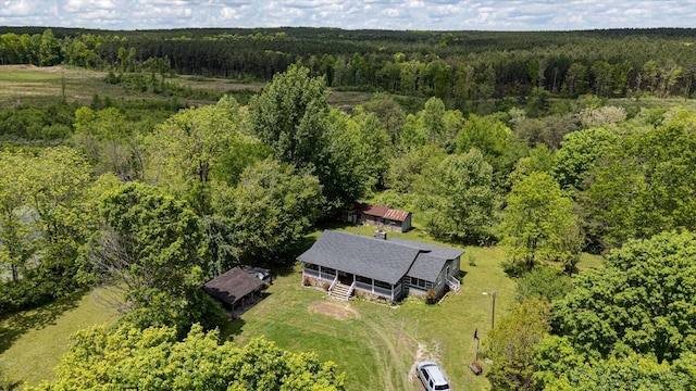 241 Bryant Ln, Tracy City, TN 37387 - view from above of property featuring a heavily wooded area