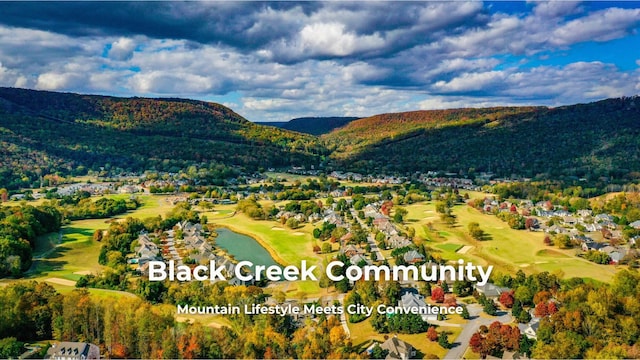 4850 Amethyst Rd Unit 904, Chattanooga, TN 37419 - aerial view of residential area with a local golf course and a water and mountain view