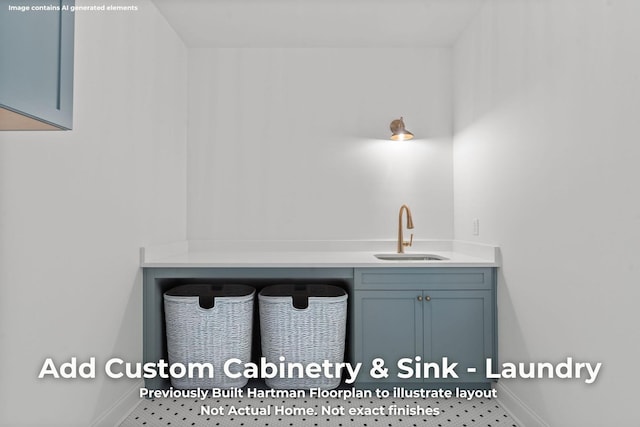 3070 Galena Cir Unit 830, Chattanooga, TN 37419 - bathroom featuring a sink and baseboards