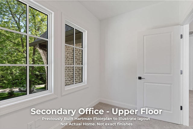 3070 Galena Cir Unit 830, Chattanooga, TN 37419 - spare room featuring carpet floors, healthy amount of natural light, and baseboards