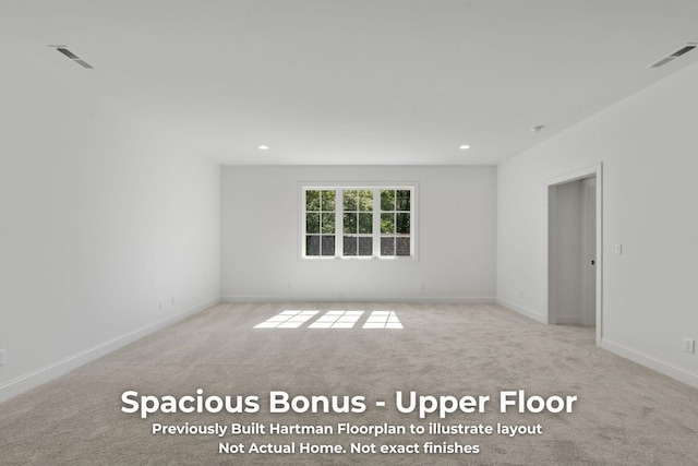 3070 Galena Cir Unit 830, Chattanooga, TN 37419 - carpeted spare room with recessed lighting and baseboards