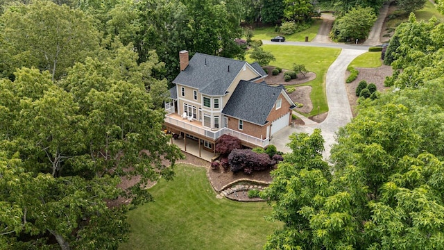 view of subject property