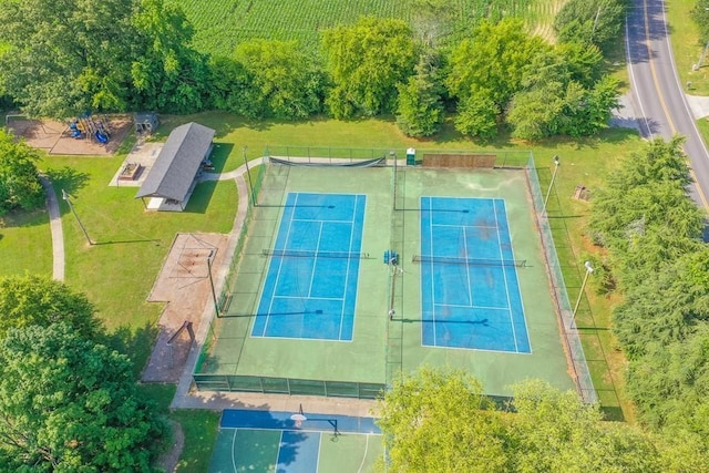 bird's eye view