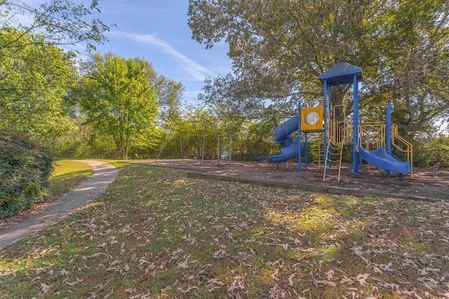 view of communal playground