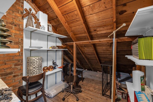 122 Hilltop Dr, Chattanooga, TN 37411 - view of unfinished attic