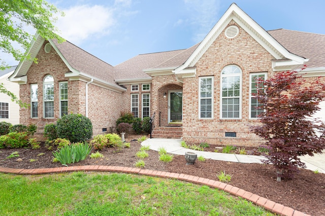 2061 Paris Metz Rd, Chattanooga, TN 37421 - view of front of house featuring crawl space, roof with shingles, and brick siding