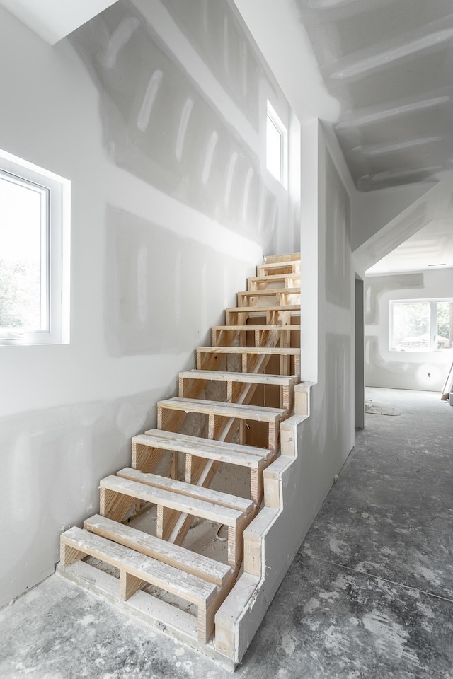1204 Buckley St, Chattanooga, TN 37404 - staircase with healthy amount of natural light