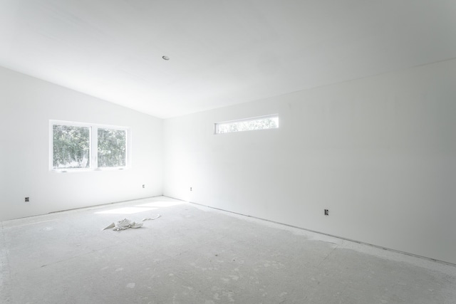 1314 Buckley St, Chattanooga, TN 37404 - spare room featuring plenty of natural light and vaulted ceiling