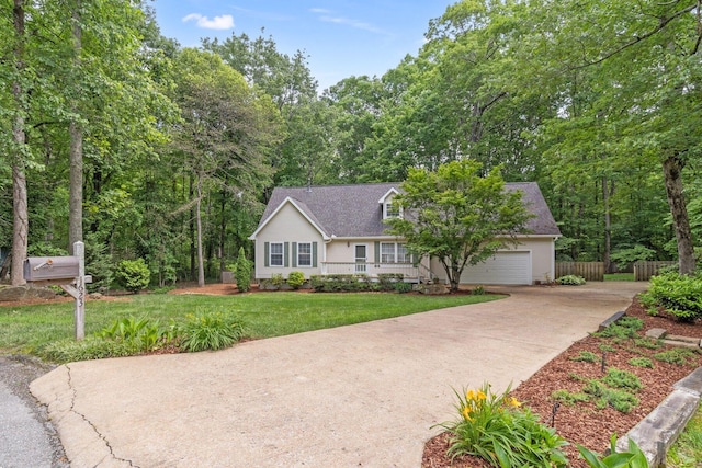 1623 Devlan Forest Ln, Signal Mountain, TN 37377 - view of front of property with driveway, a garage, and roof with shingles