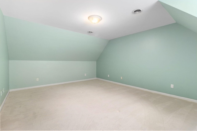 1623 Devlan Forest Ln, Signal Mountain, TN 37377 - additional living space featuring vaulted ceiling and light colored carpet