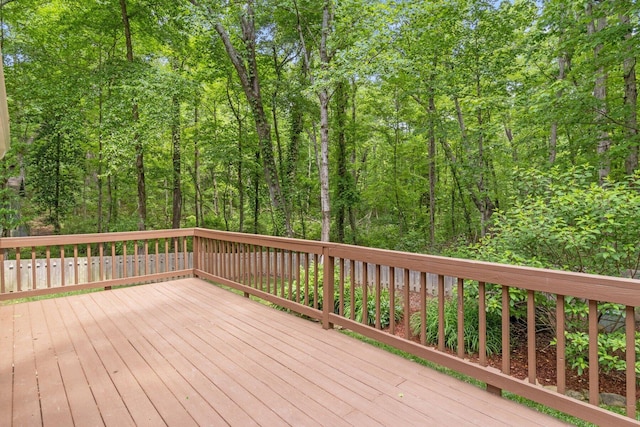 1623 Devlan Forest Ln, Signal Mountain, TN 37377 - view of wooden terrace