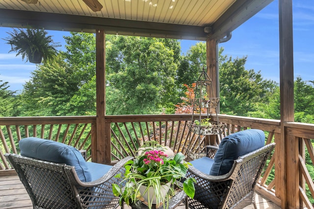 7983 Chianti Way, Chattanooga, TN 37421 - view of wooden deck