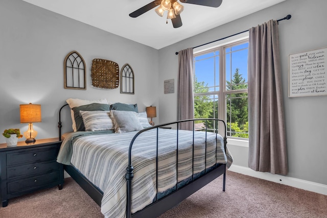 7983 Chianti Way, Chattanooga, TN 37421 - carpeted bedroom featuring baseboards and ceiling fan