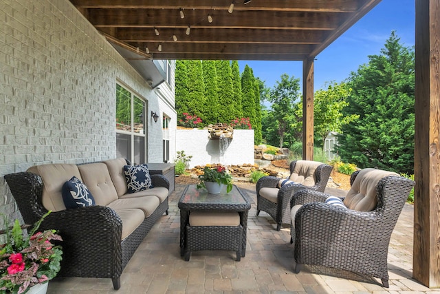7983 Chianti Way, Chattanooga, TN 37421 - view of patio / terrace featuring an outdoor hangout area