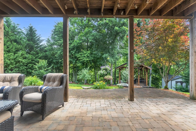 7983 Chianti Way, Chattanooga, TN 37421 - view of patio with a gazebo and view of scattered trees
