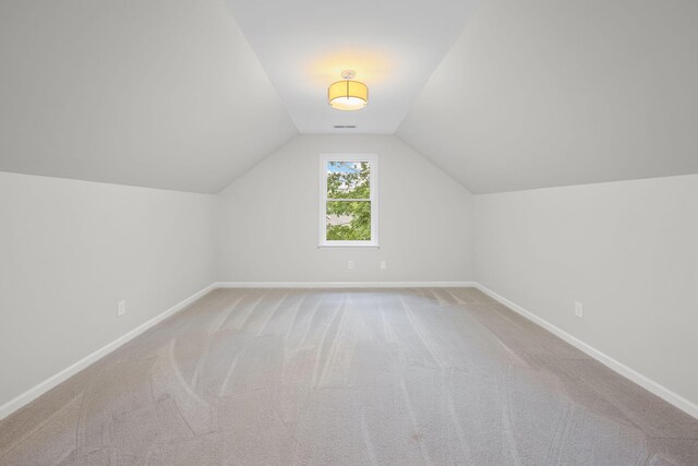 9416 Royal Mountain Dr, Chattanooga, TN 37421 - additional living space featuring baseboards, carpet, and lofted ceiling