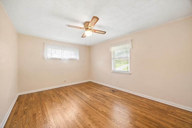 3502 Oak Ridge Dr, Chattanooga, TN 37415 - empty room featuring wood finished floors and ceiling fan