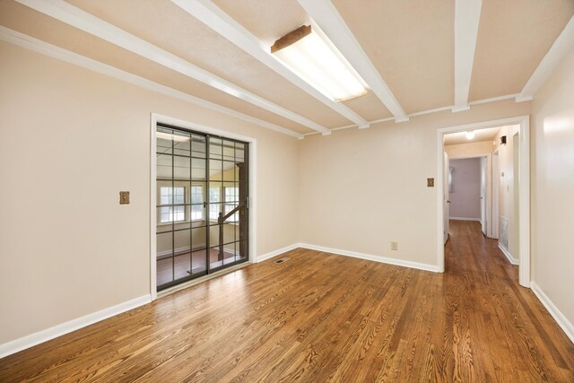 3502 Oak Ridge Dr, Chattanooga, TN 37415 - unfurnished room with wood finished floors and ornamental molding