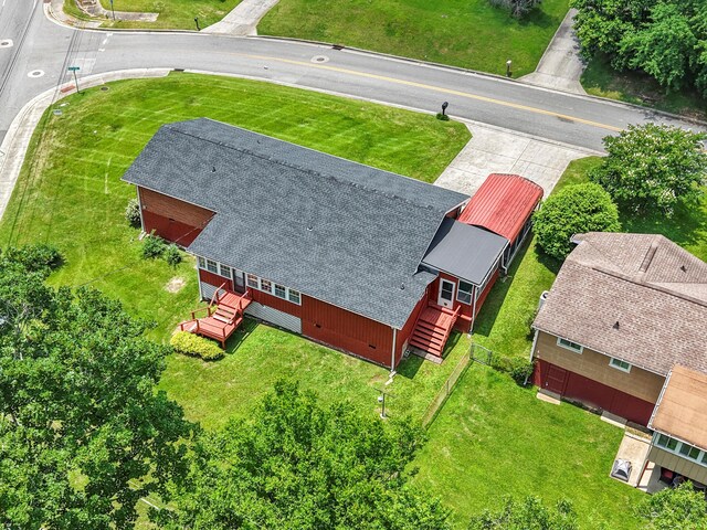 3502 Oak Ridge Dr, Chattanooga, TN 37415 - view from above of property