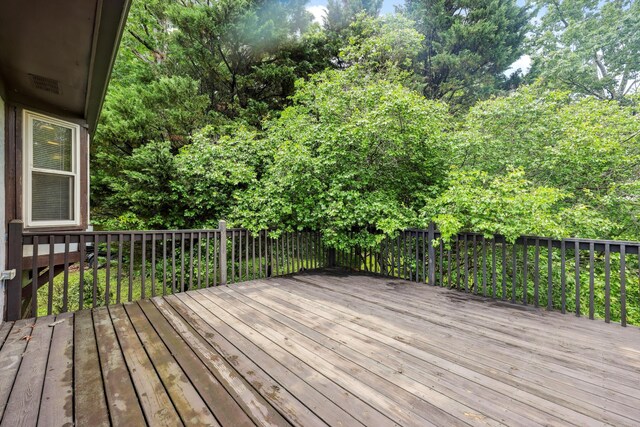 7470 Twin Brook Dr, Chattanooga, TN 37421 - view of wooden terrace