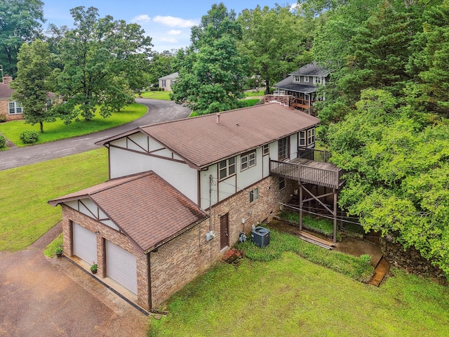 7470 Twin Brook Dr, Chattanooga, TN 37421 - aerial view of property and surrounding area