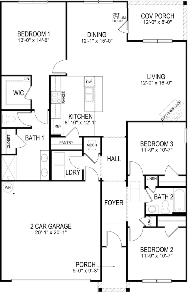 2308 Chelle Dr NE, Cleveland, TN 37323 - room layout