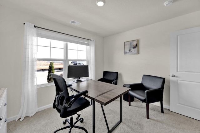 2308 Chelle Dr NE, Cleveland, TN 37323 - home office featuring light carpet and baseboards