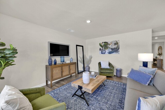 2308 Chelle Dr NE, Cleveland, TN 37323 - living room with baseboards, wood finished floors, and recessed lighting