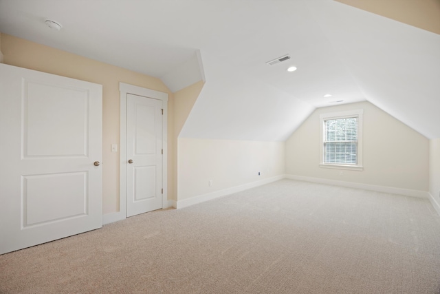 2664 Mowbray Pike Unit 2, Soddy Daisy, TN 37379 - additional living space featuring carpet flooring, lofted ceiling, baseboards, and recessed lighting