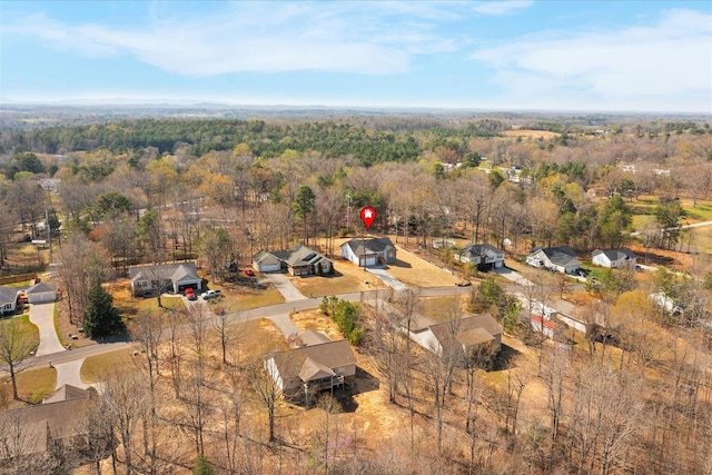 118 Earls Way, Chatsworth, GA 30705 - aerial view of property's location with a heavily wooded area