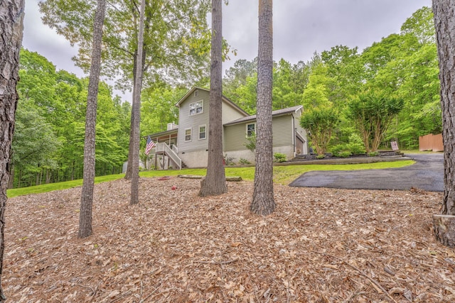 4950 Standifer Rd, Cohutta, GA 30710 - view of yard featuring stairs