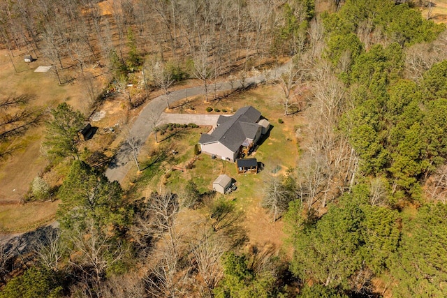 aerial view of property and surrounding area